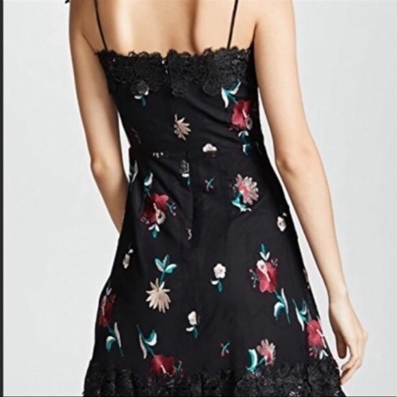 BB Dakota Let's Dance Mesh Embroidered Fairy Grunge Midi Dress 4 NWOT - Picture 4 of 16